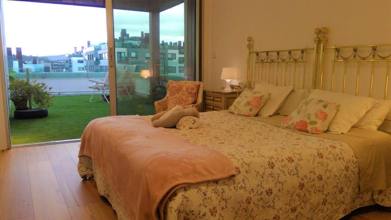 Preciosa Habitacionsuite En Atico Con Terraza II Santiago de Compostela Bagian luar foto