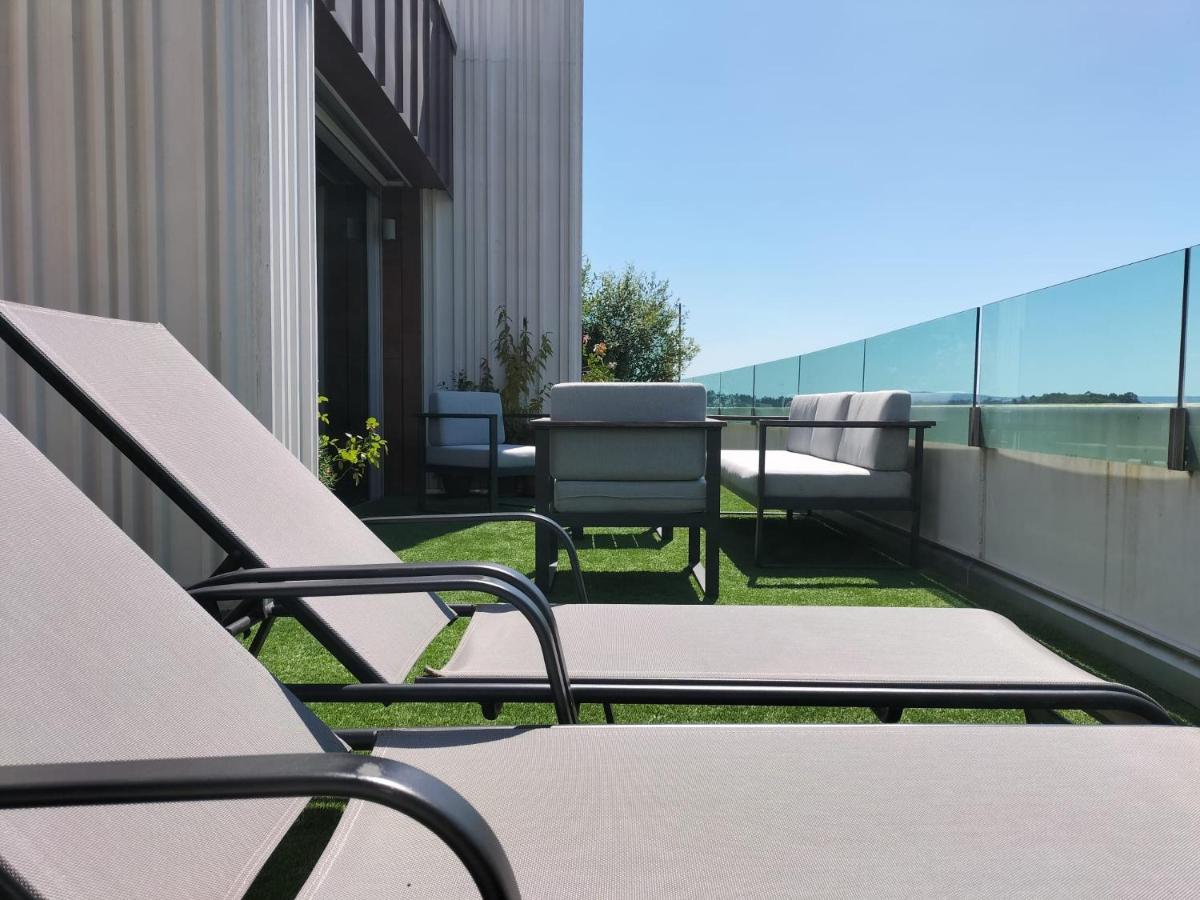 Preciosa Habitacionsuite En Atico Con Terraza II Santiago de Compostela Bagian luar foto