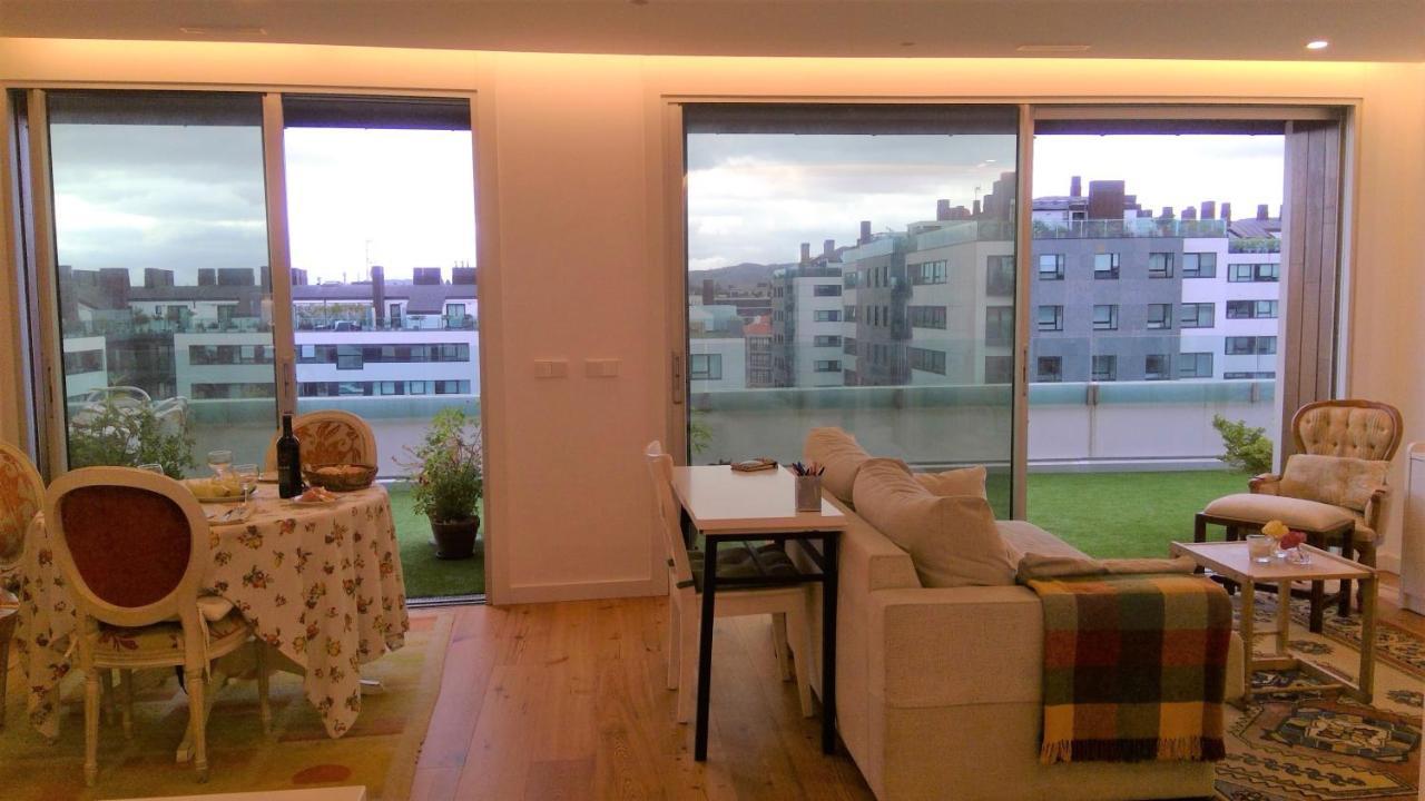 Preciosa Habitacionsuite En Atico Con Terraza II Santiago de Compostela Bagian luar foto
