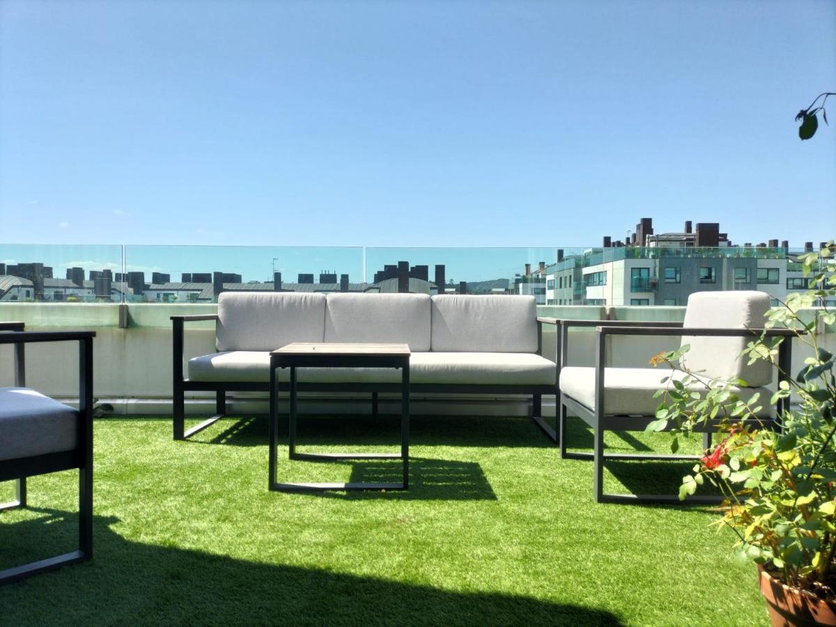 Preciosa Habitacionsuite En Atico Con Terraza II Santiago de Compostela Bagian luar foto