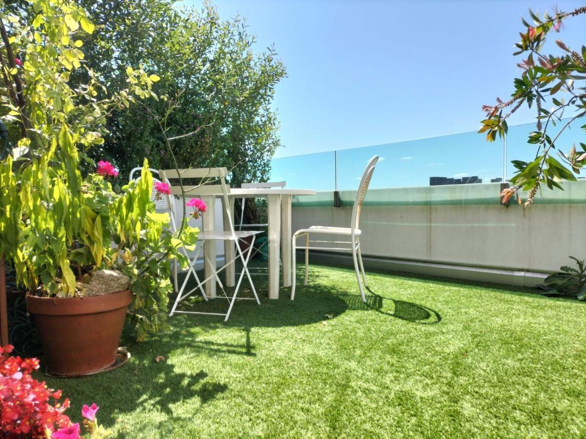 Preciosa Habitacionsuite En Atico Con Terraza II Santiago de Compostela Bagian luar foto